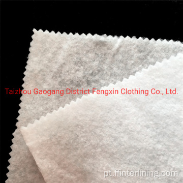 Material reciclável Interlining não tecido tecido